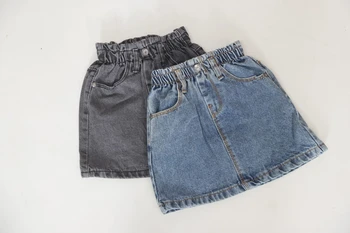 חצאית מיני גינס בנות