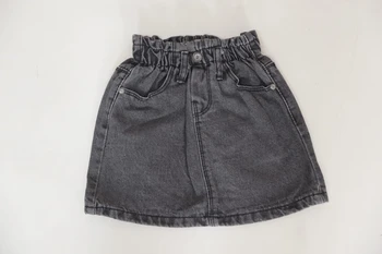 חצאית מיני גינס בנות